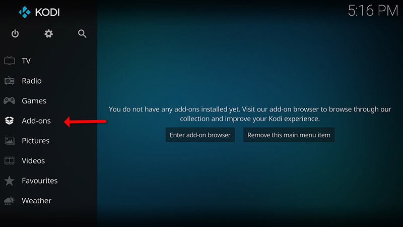 How to setup IPTV on Kodi v186 Leia 1