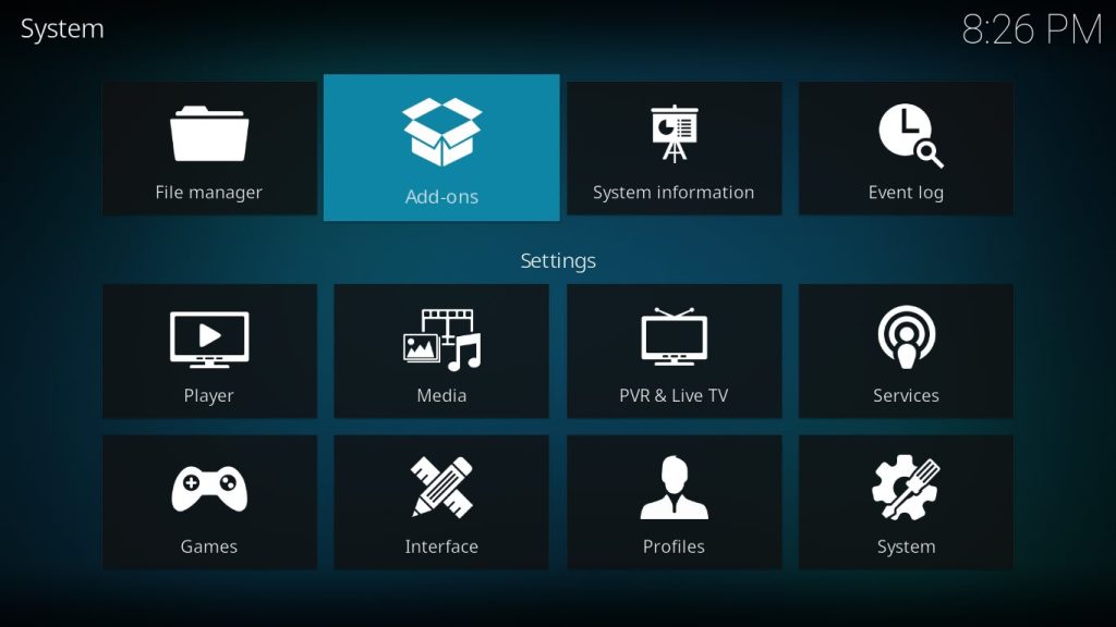 Kodi add on 2